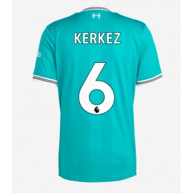 Pánské fotbalový oblečení Liverpool Milos Kerkez #6 Tretí košile 2025-26 Krátkým Rukávem